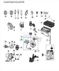 FIGHT 4 50 2T drawing ELECTRIC EQUIPMENT