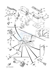 YFM300 RAPTOR 300 (1SC2 1SC3 1SC1 1SC1) drawing ELECTRICAL 1