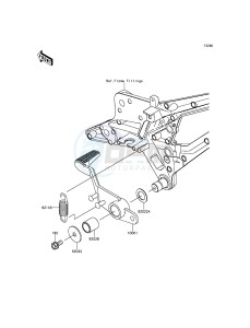 Z800 ZR800CGFA UF (UK FA) XX (EU ME A(FRICA) drawing Brake Pedal