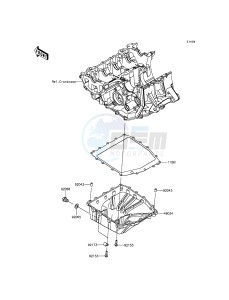 NINJA_ZX-6R_ABS ZX636FDF FR GB XX (EU ME A(FRICA) drawing Oil Pan