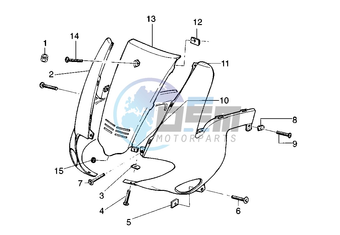 Front shield