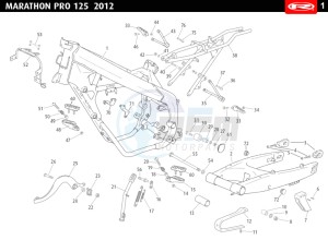 MARATHON-125-PRO-BLACK drawing CHASSIS