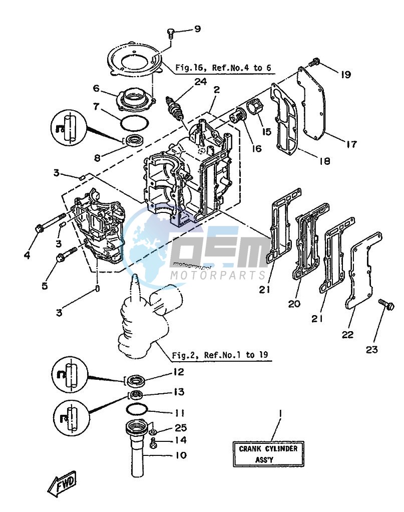 CYLINDER--CRANKCASE