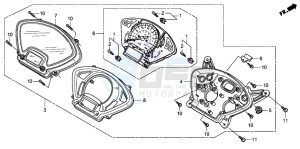 FES125 PANTHEON drawing SPEEDOMETER (FES1253-5)(FES1503-5)