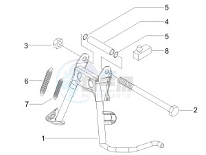 LX 150 4T USA drawing Stand