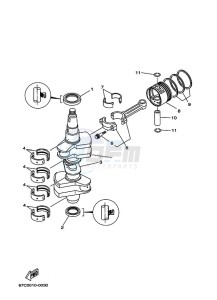 F40MLHZ drawing CRANKSHAFT--PISTON