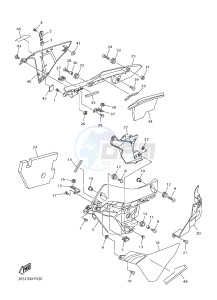 YZF-R1M 998 R2 (2KS7) drawing COWLING 3