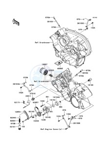 KVF750_4X4 KVF750DBF EU GB drawing Oil Pump