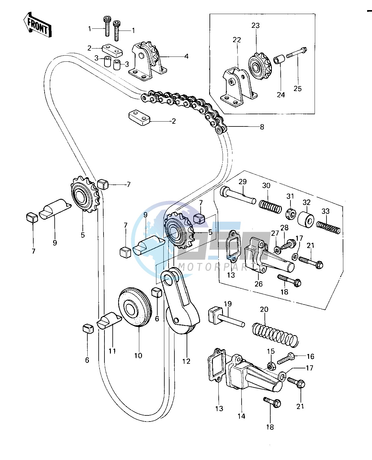 CAM CHAIN_TENSIONER