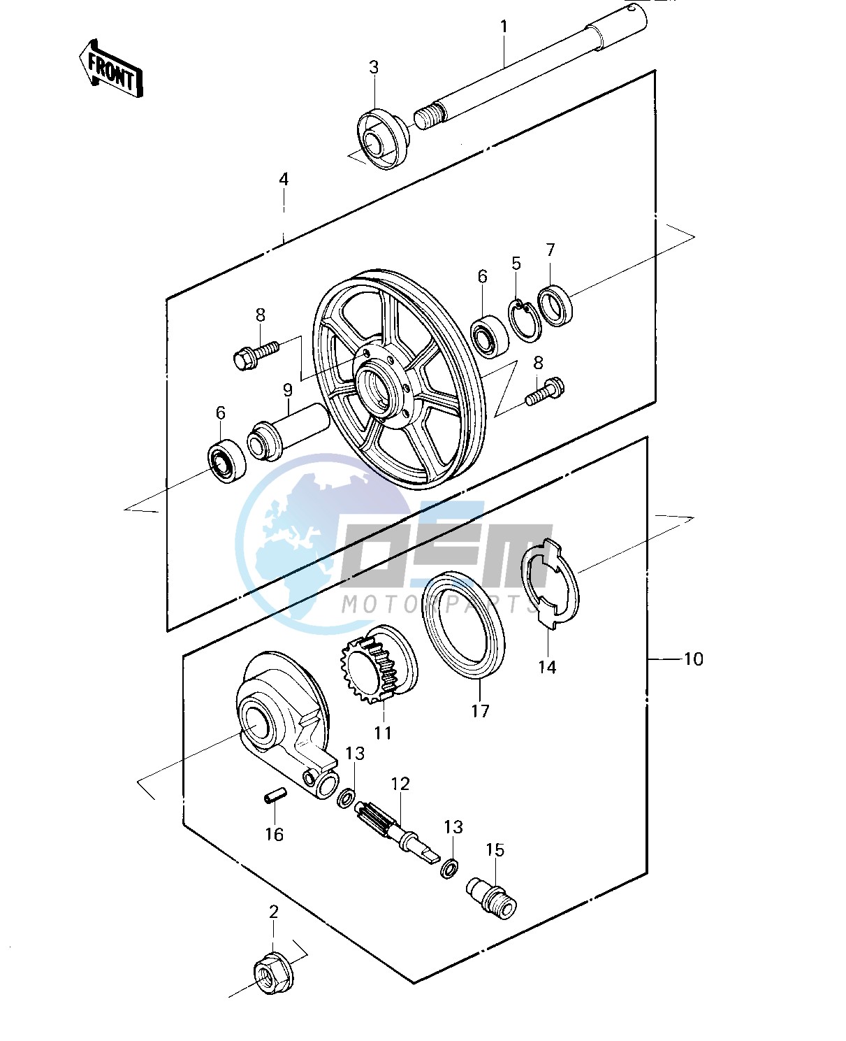 FRONT WHEEL_HUB