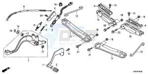 VFR800XH 2ED - (2ED) drawing FRONT WHEEL