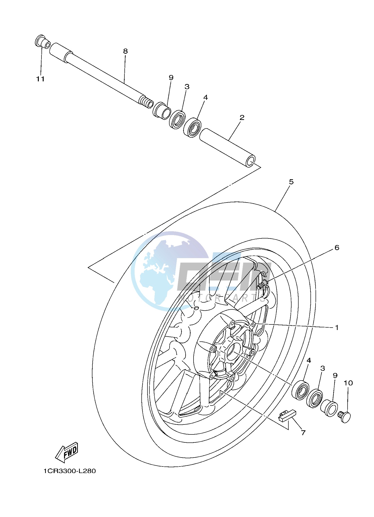 FRONT WHEEL