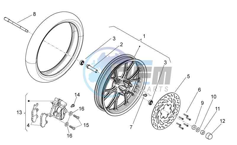 Front wheel II