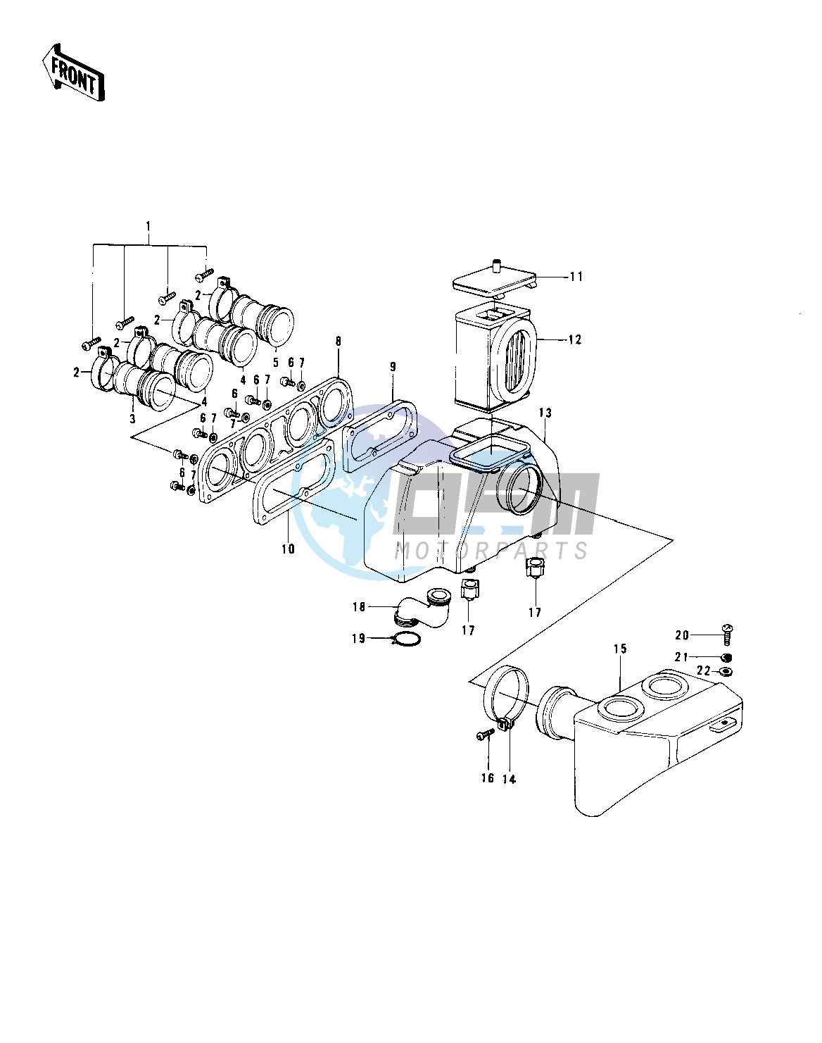 AIR CLEANER -- 78 C1_C1A- -