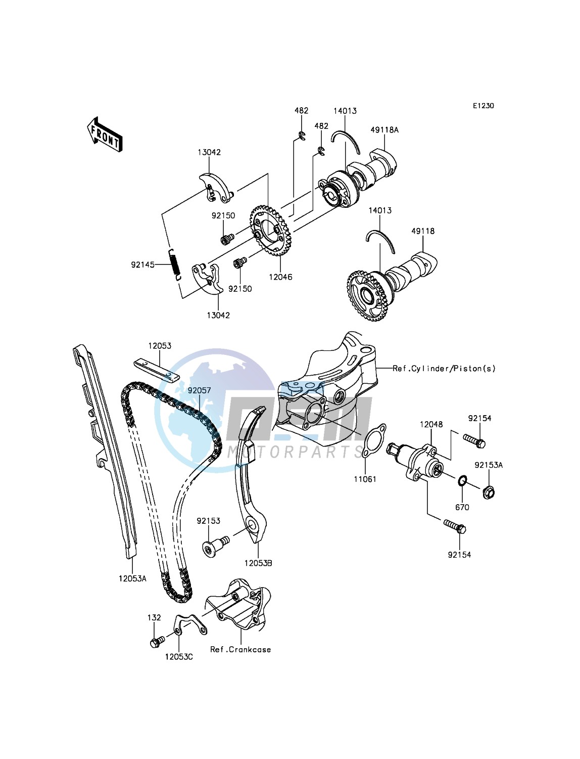 Camshaft(s)/Tensioner