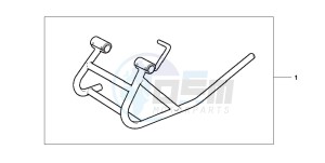 CB600F2 CB600F drawing MAINTENANCE STAND