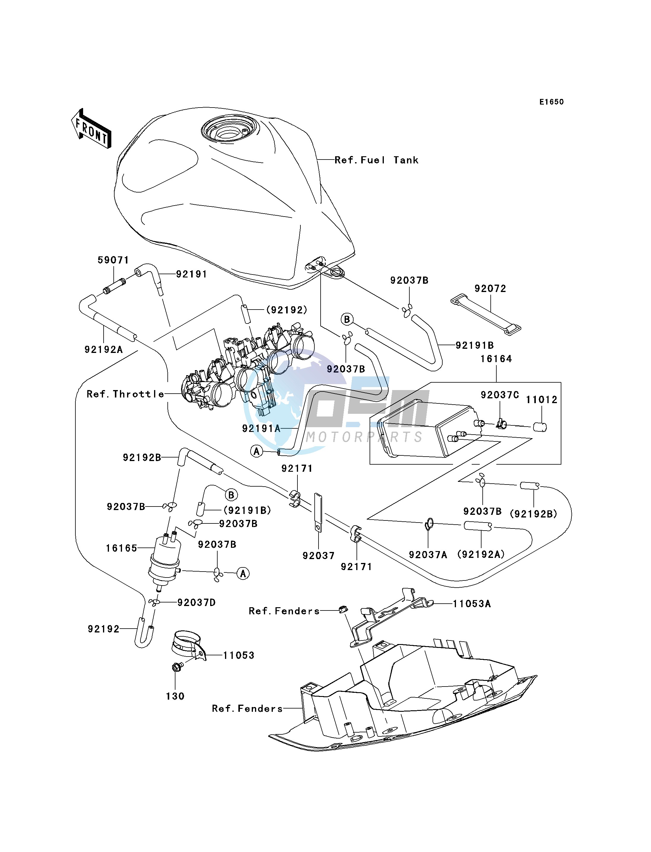 FUEL EVAPORATIVE SYSTEM