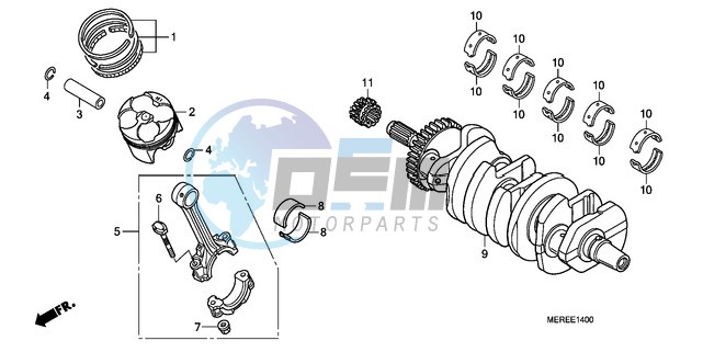 CRANKSHAFT/PISTON