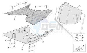 Scarabeo 50 4t 2v e2 drawing Central body II