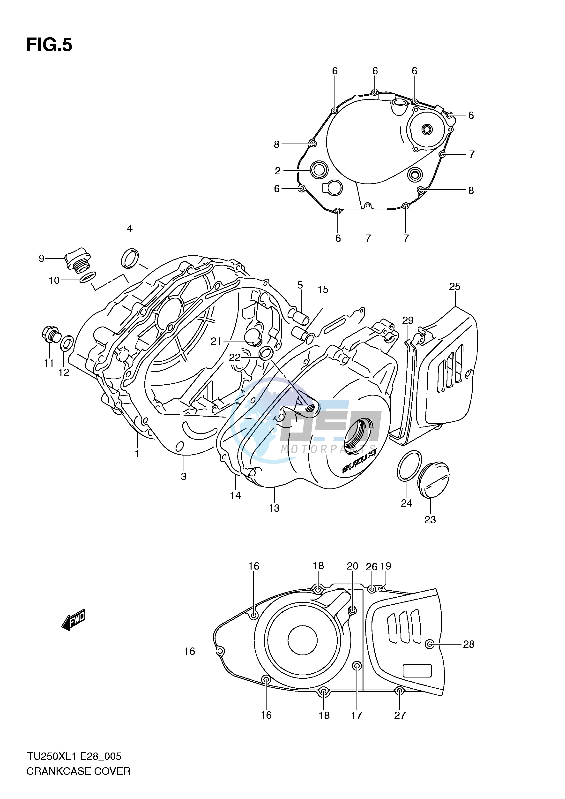 CRANKCASE COVER