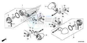 CB1100 UK - (E) drawing WINKER (CB1100CA/CAD/TA/TAD)