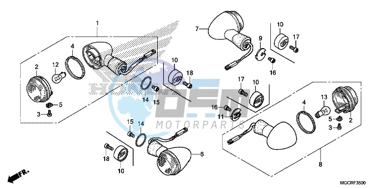 WINKER (CB1100CA/CAD/TA/TAD)