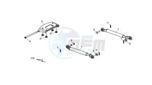 MAXSYM 400 EFI drawing OPEN HOLDER