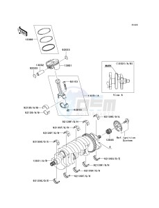 ZX 1000 C [NINJA ZX-10R] (C2) C2 drawing CRANKSHAFT_PISTON-- S- -