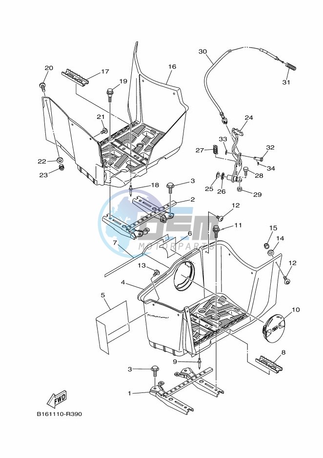 STAND & FOOTREST