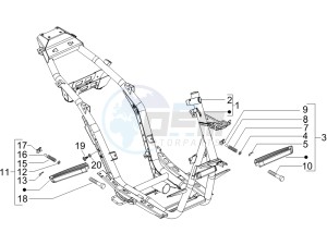 NRG 50 power DT serie speciale (D) Germany drawing Frame bodywork