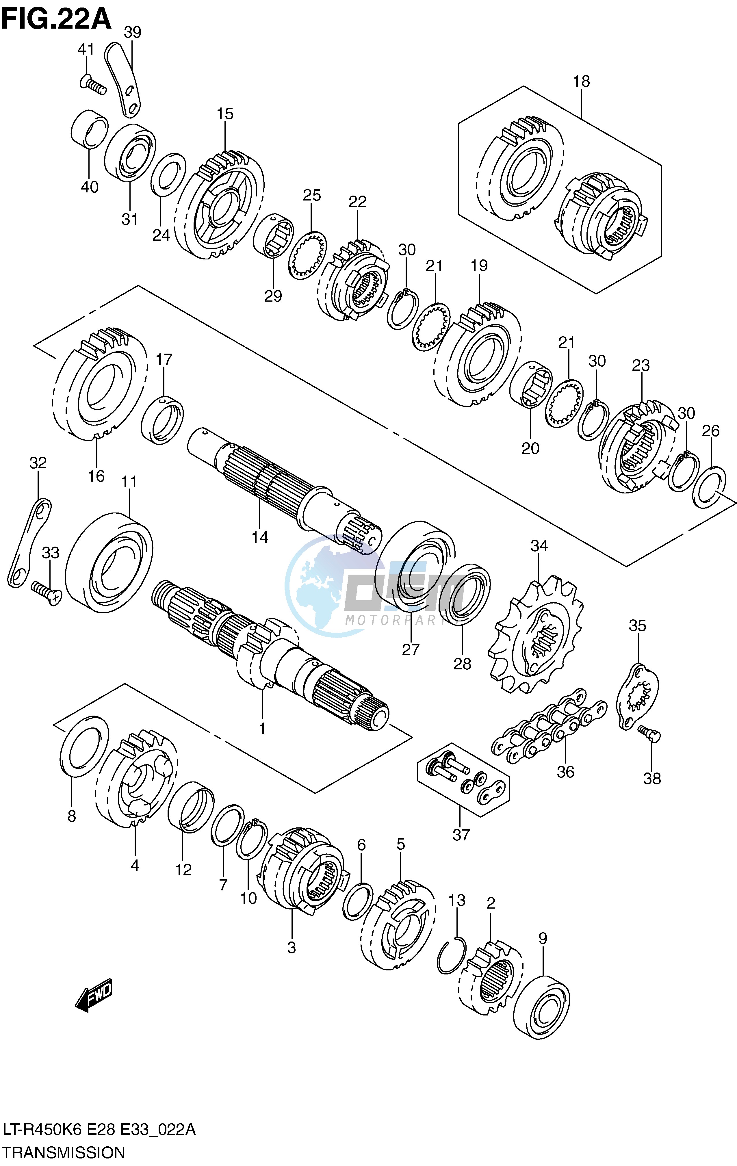 TRANSMISSION (MODEL K8 K9 L0)