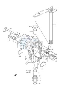 DF 150 drawing Swivel Bracket