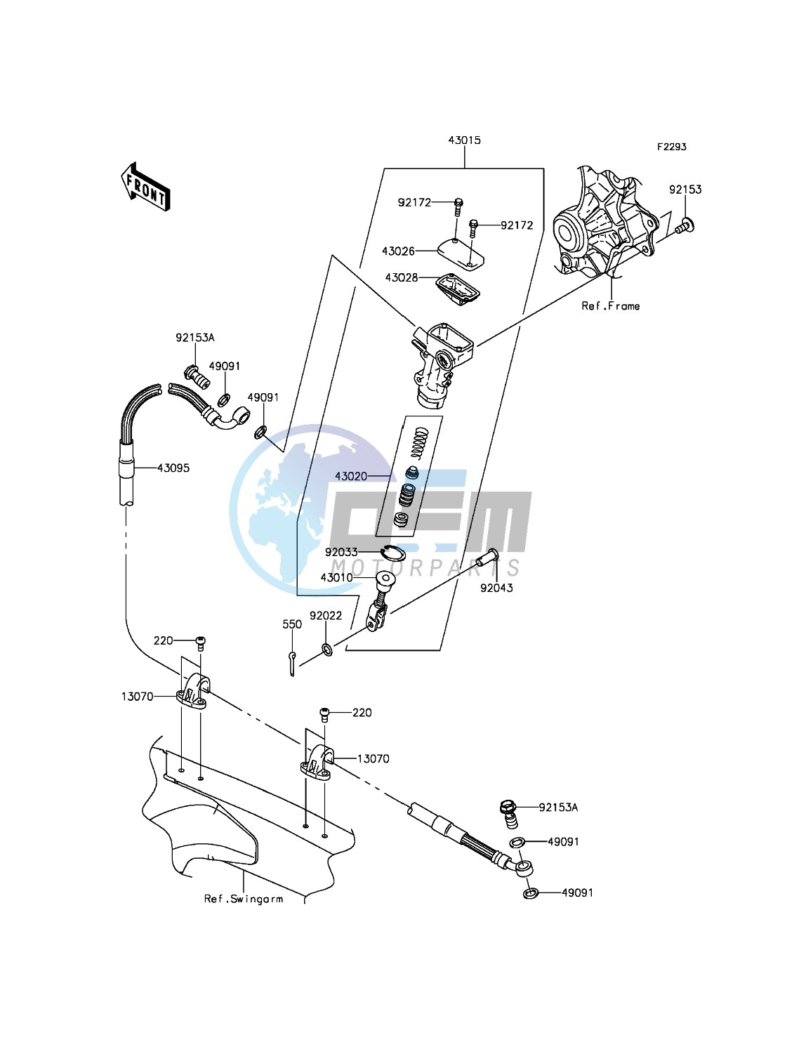 Rear Master Cylinder