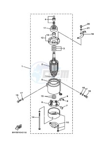 90A drawing STARTING-MOTOR