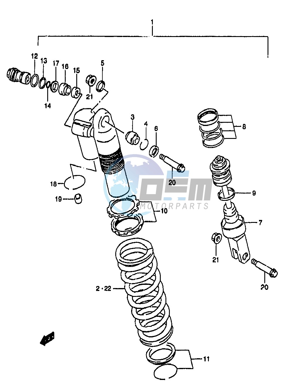 SHOCK ABSORBER (MODEL Y)