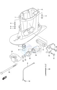 DF 175 drawing Drive Shaft Housing