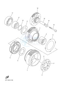 FZ8-N FZ8 (NAKED) 800 (2SH5) drawing STARTER