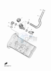 NIKEN GT MXT850D (B5B1) drawing AIR INDUCTION SYSTEM