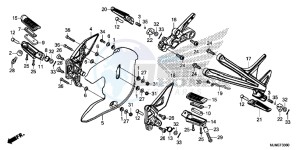 VFR800XF CrossRunner 2ED drawing STEP