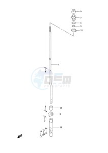 DF 40A drawing Shift Rod