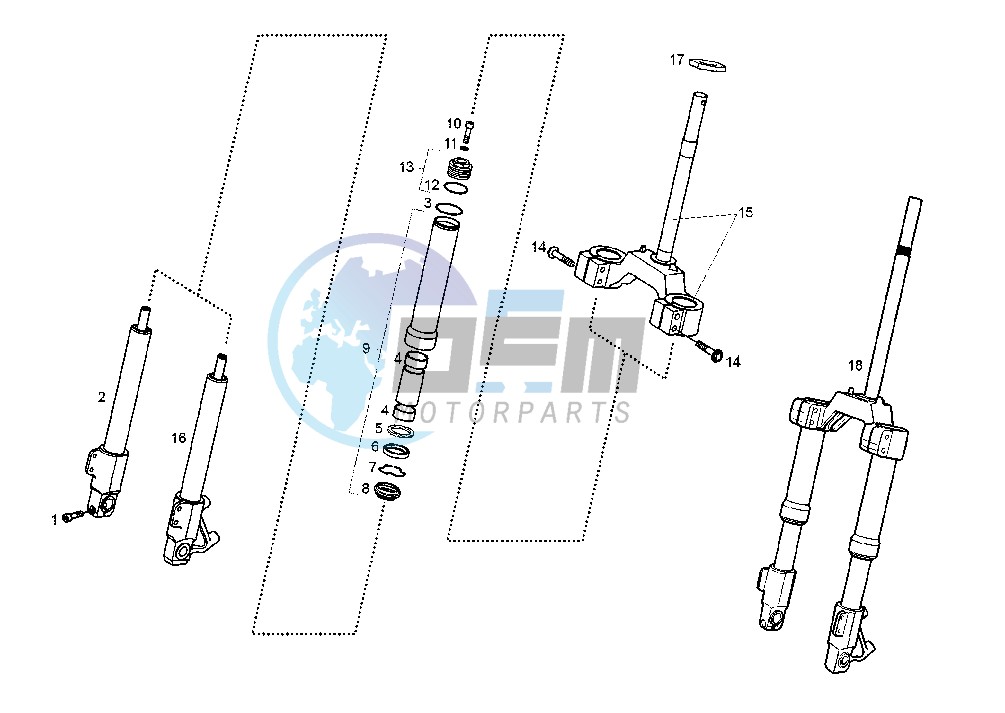 FRONT FORK MARZOCCHI