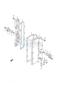 DF 200 drawing Exhaust Cover