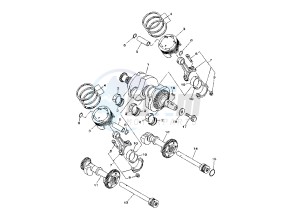 TDM ABS 900 drawing CRANKSHAFT - PISTON