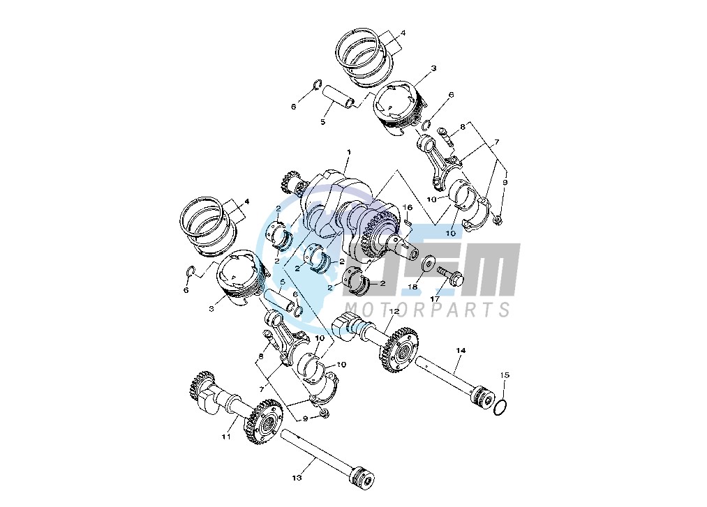 CRANKSHAFT - PISTON