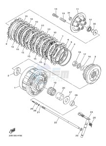 XJ6S ABS 600 (36D6) drawing CLUTCH