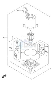 DF 70A drawing PTT Motor