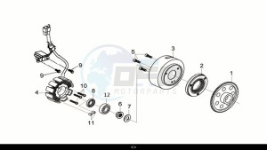 HD 300I ABS (LS30W2-EU) (E5) (M1) drawing FLYWHEEL - STATOR