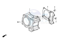 NES150 125 drawing CYLINDER