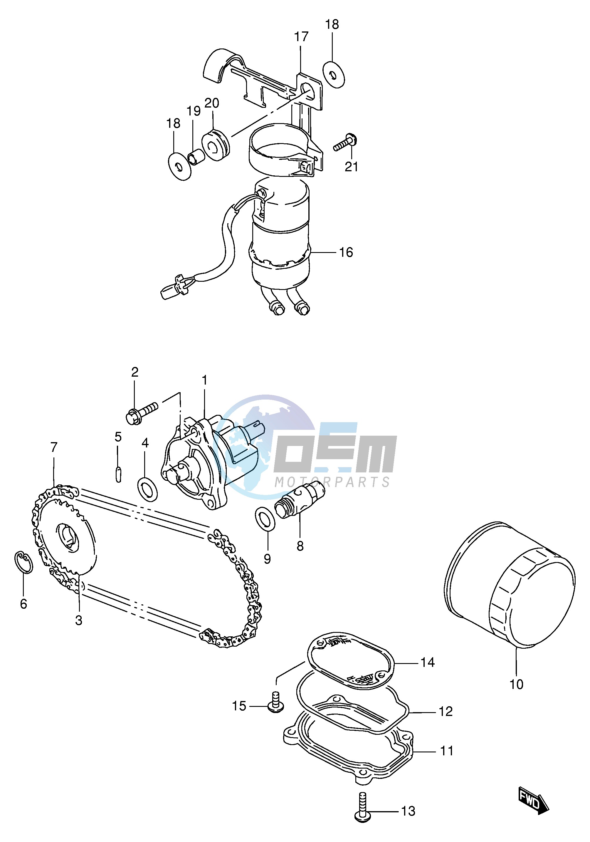 OIL PUMP - FUEL PUMP