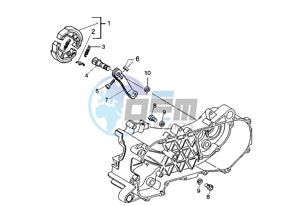 Rear brake